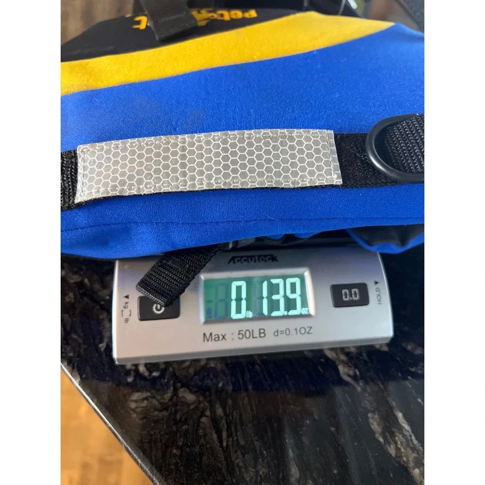 PetVest By West Marine Dog Life Vest Jacket Blue Yellow Safety Pet Gear‎ XL